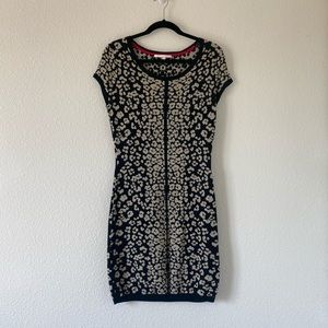 Victoria’s Secret kiss of cashmere leopard print sweater dress